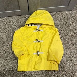 Little Me Yellow Raincoat for Kids